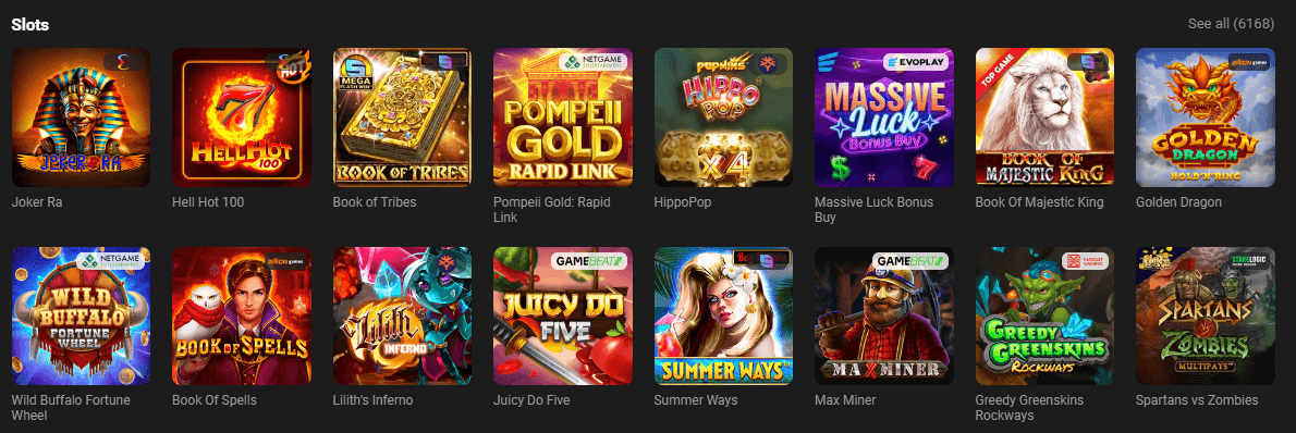 ggbet slots games