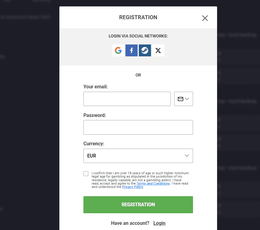 GGBet Login